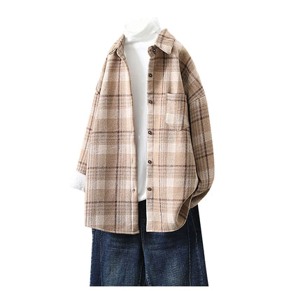 Women's Fleece-Lined Plaid Shacket