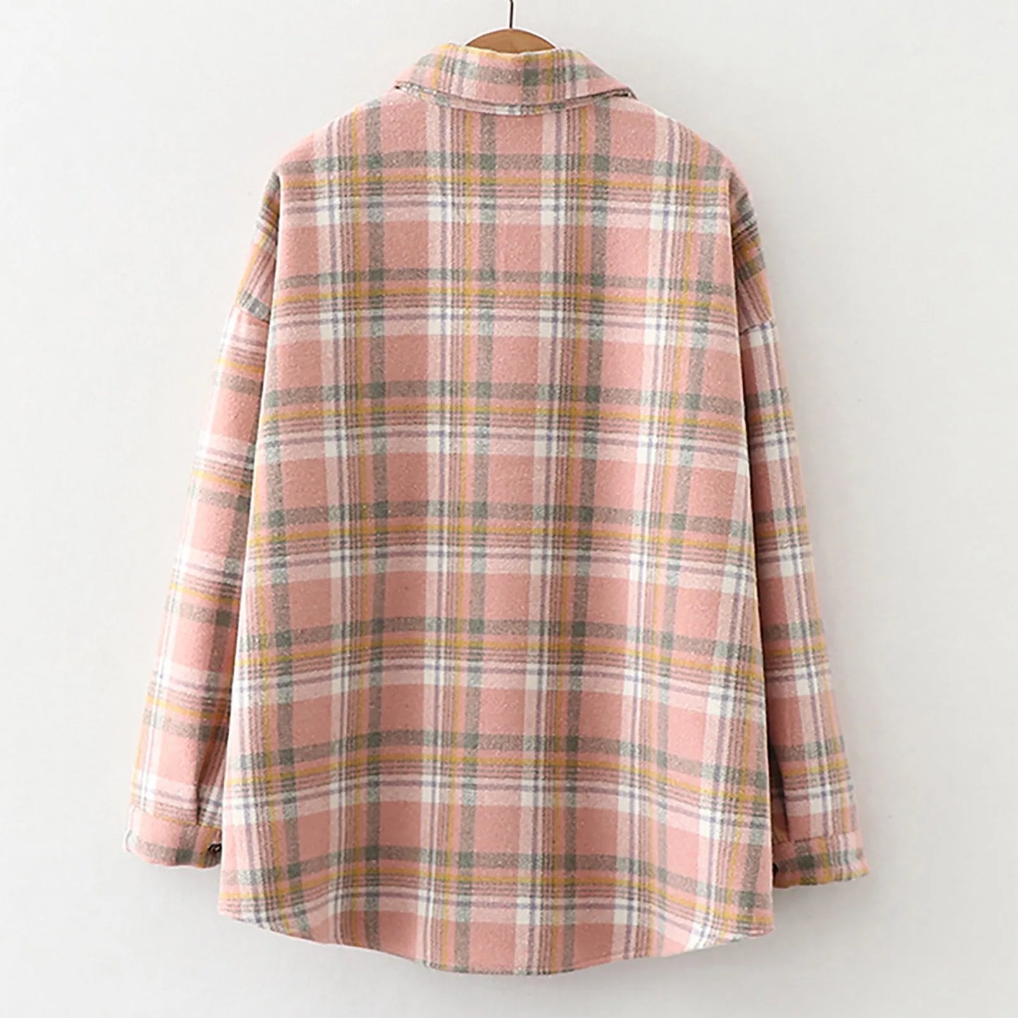 Women's Fleece-Lined Plaid Shacket